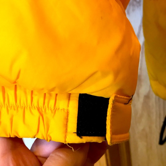 RARE Vintage 90s Y2K Jones New York Med Yellow insulated lightweight puffer coat - Picture 3 of 12